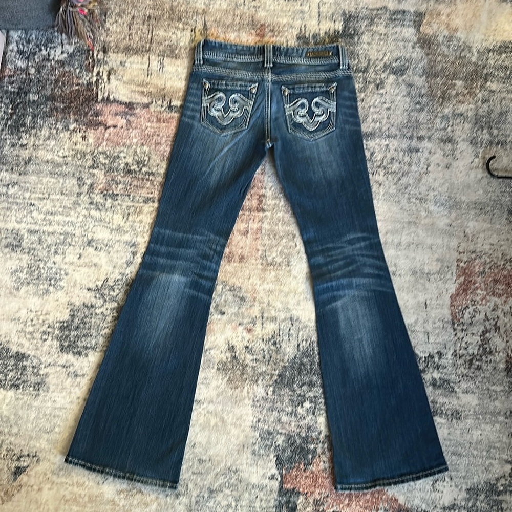 Rerock for Express, flare-leg Jeans, sz 2